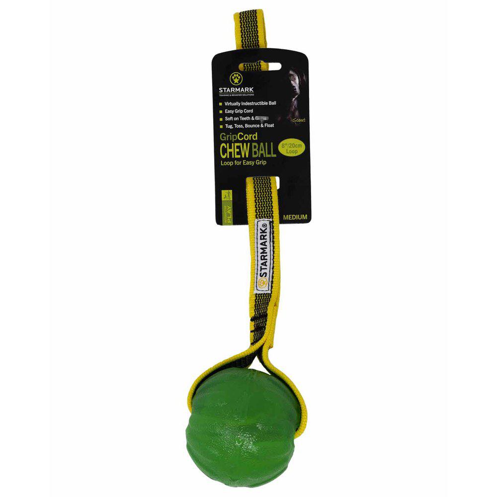 Starmark Gripcord Chew Ball Loop