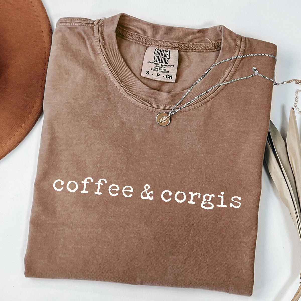 Coffee & Corgis T-shirt