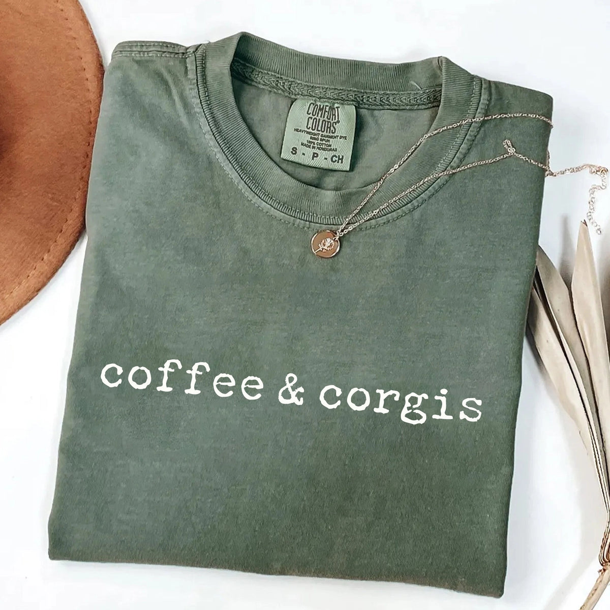 Coffee & Corgis T-shirt