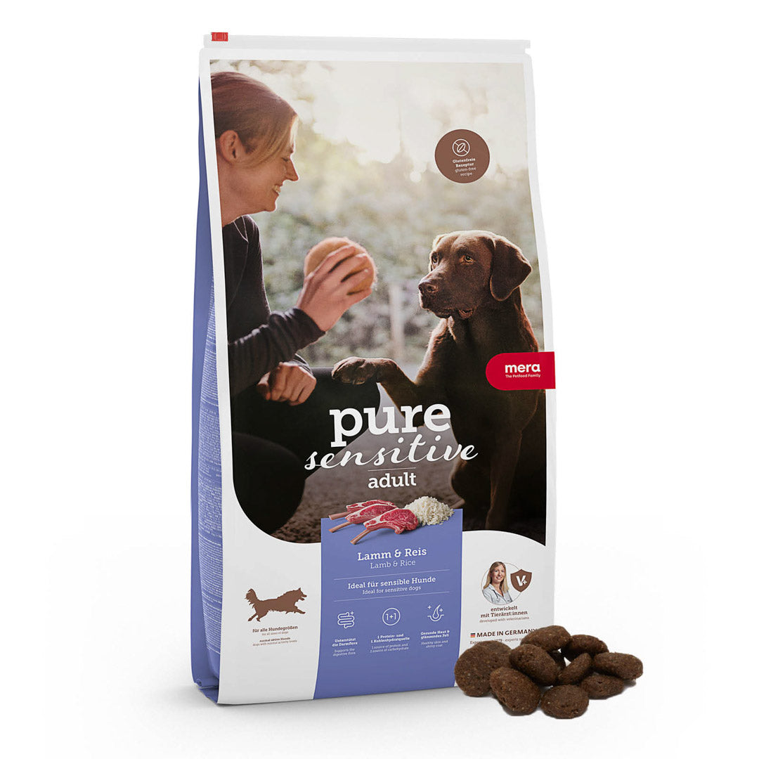 mera pure sensitive lamm & ris  12,5 kg